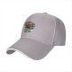 Black baseball cap with LeChucky Charms cereal graphic print