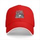 Black Baseball Cap With Studio Ghibli Inspired Anime Art Print