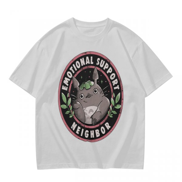 Emotional Support Neighbor Totoro Graphic T-Shirt