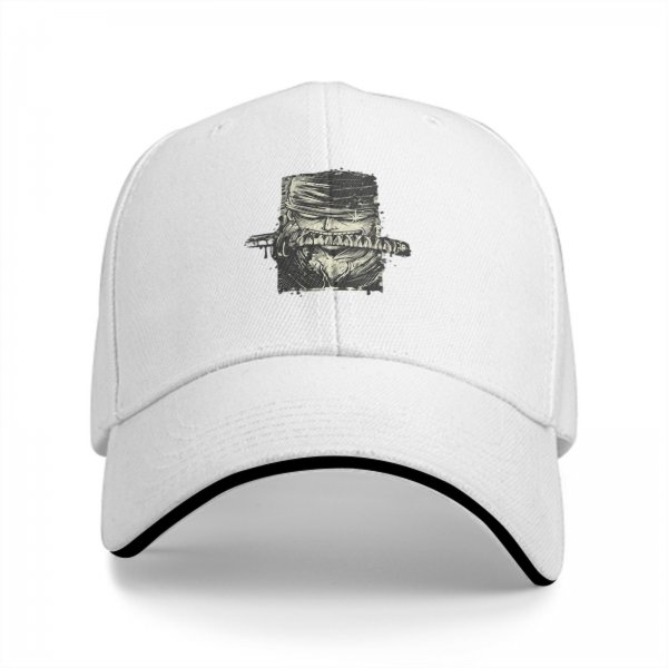 Black Baseball Cap With One Piece Roronoa Zoro Art Print