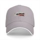 Black baseball cap with 'Living The Dream Plan B' graphic print