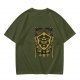 Timeless Ocarina Zelda Shield Graphic Olive T-Shirt