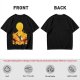One Piece Sanji Fire Kick Graphic Olive T-Shirt