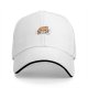 Black Baseball Cap With Cute Peeking Red Panda Graphic
