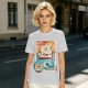 One Piece Going Merry Ship Stamp Graphic T-Shirt