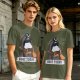 Olive T-shirt with Pingu Penguin 'Noot Today' Graphic Print