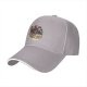 Black Baseball Cap With Monster Ramen Bowl Graphic