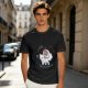 Olive T-Shirt With Chibi Princess Mononoke Wolf Rider Artwork