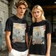 Katara Waterbending Ukiyo-e Style Graphic T-Shirt