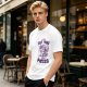 Olive t-shirt with a cute unicorn holding an axe and the text I will cut you into pieces
