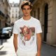 Olive T-Shirt with Cute Sloth 'It Gets Better' Graphic Print