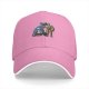 Black Baseball Cap with Star Wars R2-D2 and C-3PO Graphic
