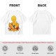 One Piece Sanji Fire Kick Graphic Olive T-Shirt