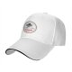 Black Baseball Cap With Aperture Bakery Cake Logo Print