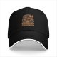 Black Baseball Cap with Dungeons & Pumpkins Halloween Art