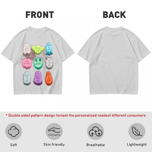 Star Wars Conversation Hearts Graphic Tee