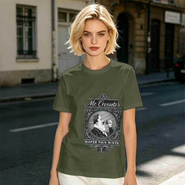 Mr. Creosote's Wafer Thin Mints Graphic T-Shirt