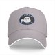 Black Baseball Cap With Nope Seal Of Disapproval Graphic