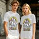 Dungeons and Unicorns Themed Graphic T-Shirt