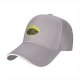 Black baseball cap with Cave's Combustible Lemonade flame logo