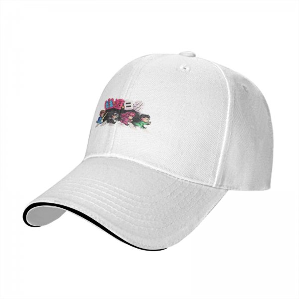 Black baseball cap with Yu Yu Hakusho anime character crosswalk art