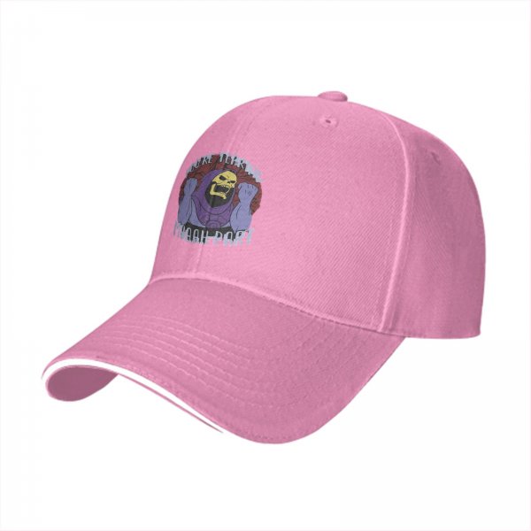 Black baseball cap with Skeletor 'You're Tearing Myaah Part' graphic