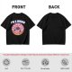 Olive green t-shirt with sad donut graphic and 'I'M A WEIRD' text