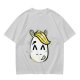 Olive T-Shirt With Cute Cartoon Horse Graphic Print
