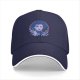 Black Baseball Cap With Neon Edward Scissorhands Portrait Print