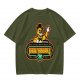 Freddy Fazbear's Pizza Place Graphic Olive T-Shirt