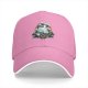 Black Baseball Cap With Sailor Cat Nautical Tattoo Art Print