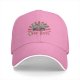 Black baseball cap with muscular gym rats graphic and Gym Rats text