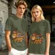 Christmas Catbus T-Shirt with Festive Spirited Away Characters