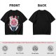 Olive T-Shirt with Princess Mononoke Mask and Kodama Print