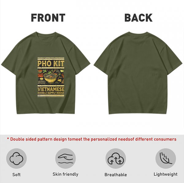 Pho Kit Vietnamese Noodle Supply House Graphic T-Shirt
