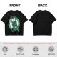 Army Green T-Shirt with Crystal Lake Killers Jason Voorhees Graphic