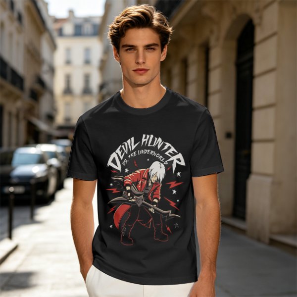Devil Hunter vs The Underworld Graphic T-Shirt