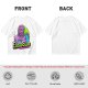 Olive Graphic T-Shirt With ElisaSue Artwork And Slogan