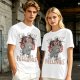 I'm Evil But I Have Feelings Cute Demon Goat Graphic T-Shirt