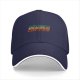 Black Baseball Cap With 'Functioning Because Of Coffee' Retro Text