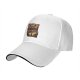 Black baseball cap with Cat on Titan themed graphic print