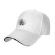 Black baseball cap with vintage cartoon character graphic
