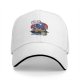 Black Baseball Cap With Cobra Puffs Graphic Print