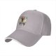 Black Baseball Cap With Fantasy Spirit Warrior Art Print