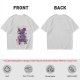 Olive green t-shirt with cute witch cat hex you graphic