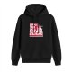 Support Your Local Pizza Dealer Graphic Black Hoodie