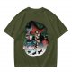 Olive T-Shirt Featuring Captain Hook and Mr. Smee from Peter Pan