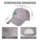 Black Baseball Cap With Cute Green Frog Graphic
