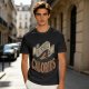 Olive Green Graphic T-Shirt with Burned Calories Print