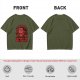 Olive Graphic T-Shirt With 'I Have 2 Moods: Dipshit Or Delightful' Print